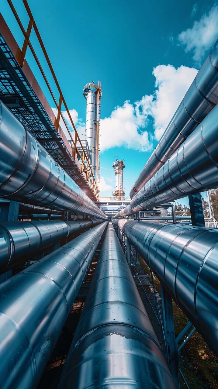 tubería industrial cintas calefactoras